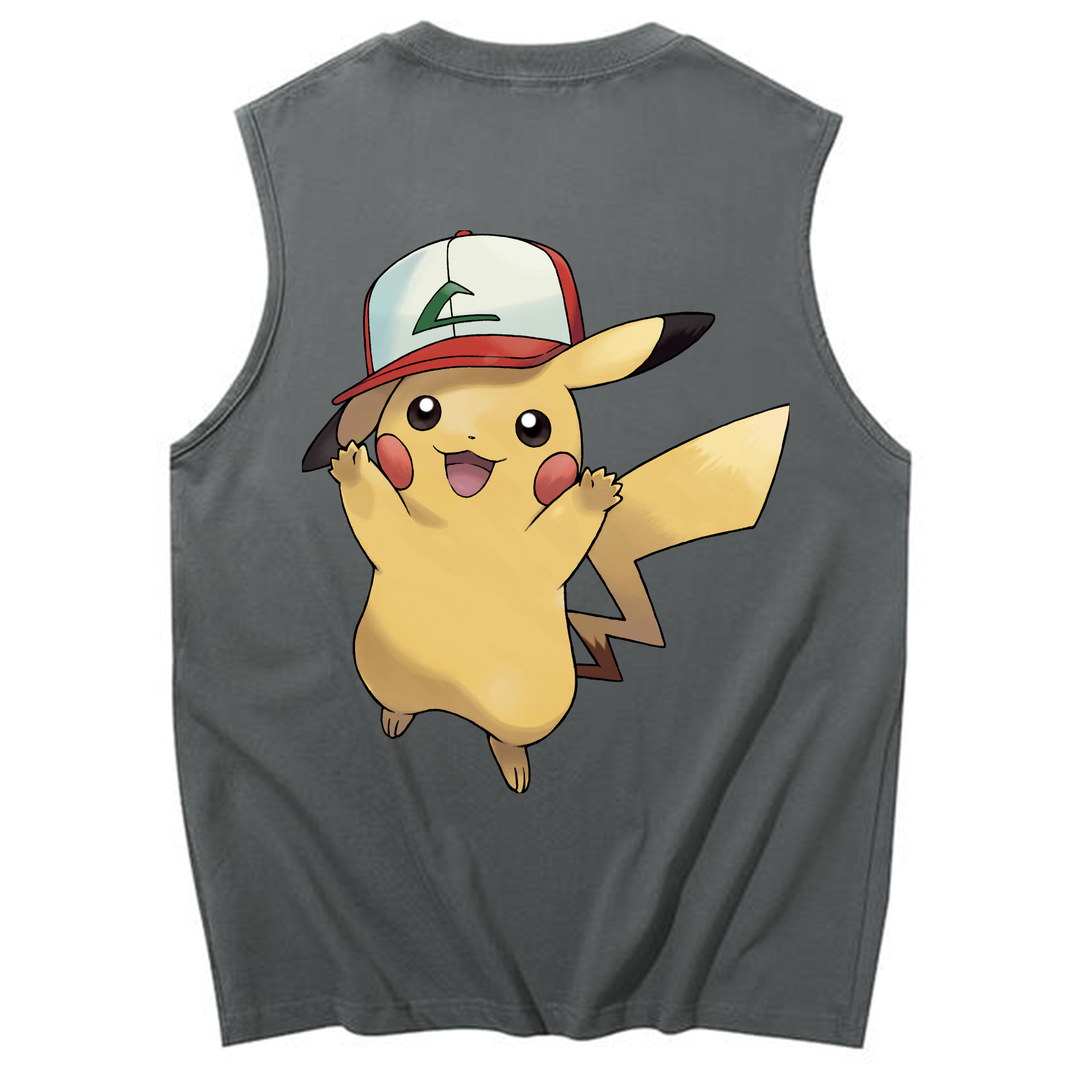 （画像用） ポケットモンスター Pokémon コットン100％タンクトップ（背面プリント）
